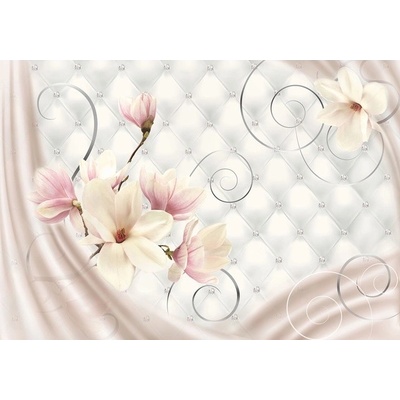 Preinterier FT5004 Fototapeta na stenu Ružové kvety vlies 152cm x 104cm