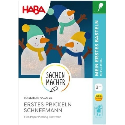 Haba Kreativní sada První propichování papíru Sněhulák – Hledejceny.cz