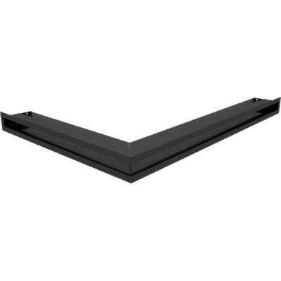 Kratki Rohová mriežka LUFT 547 x 766 x 60 mm pravá čierna 45S