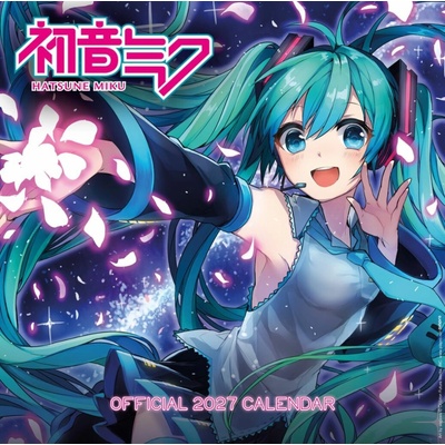 Oficiální nástěnný Hatsune Miku SQ 30,5 x 30,5|61 cm 2027