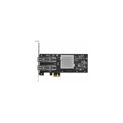 Startech 2-Port GbE SFP Network Card, PCIe 2.0 x1, Intel I350-AM2 2x 1GbE Controller, 1000BASE Copper/Fiber Optic, Dual-Port Gigabit Ethernet NIC, Desktop/Server Backplanes - Windows and Linux Compati – Hledejceny.cz