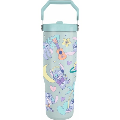 Pyramid Cestovní hrnek Lilo & Stitch Stitch 880 ml