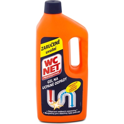 WC NET gel na ucpané odpady 1000 ml