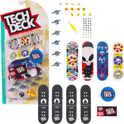 Spin Master Tech Deck Paris 2024 súprava 4 mini fingerboardov
