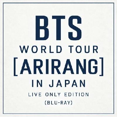 BTS: World Tour Arirang In Japan (Live Only Edition) BD