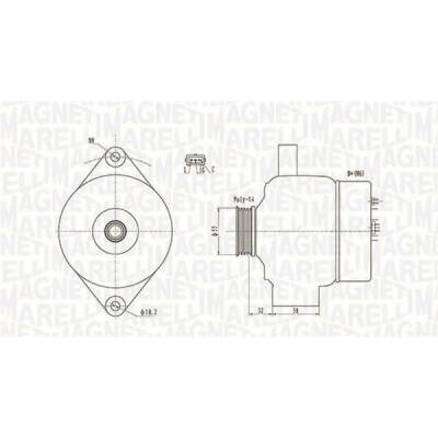 generátor MAGNETI MARELLI 063731803010