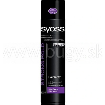 Syoss Strong Hold lak pre silnú a flexibilnú úpravu vlasov 300 ml