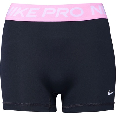 Nike dámske športové šortky PRO čierna ružová biela