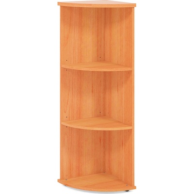 Lenza Střední rohová skříň Impress 37 x 37 x 119,6 cm / Hruška