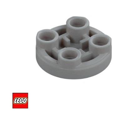 LEGO® 3567 Kruhová Dlaždice 2x2 Obrácená Světle-Šedá
