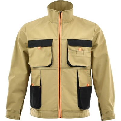 Sara Workwear pracovní blůza TIGER béžová černá