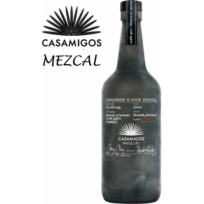 Casamigos Mezcal 40% 0,7 l (holá láhev)
