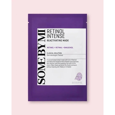 Some By Mi Pleťová maska proti stárnutí Retinol Intensive Mask - 22 g / 1 ks