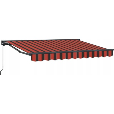 VidaXL Terasa markýza 35 x 2 cm černá