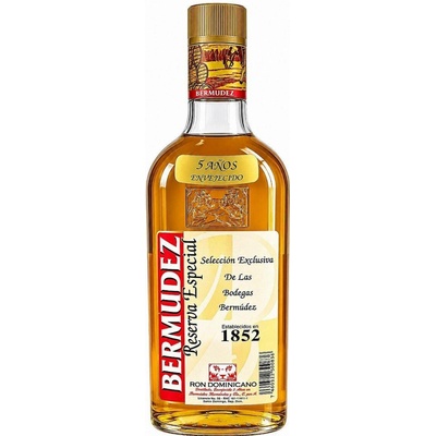 Bermudez Reserva Especial dominikánský rum 38% 0,7 l (holá láhev)