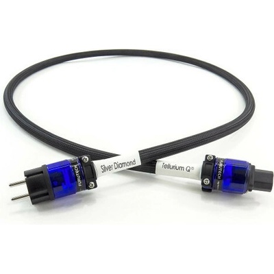 Síťový kabel:Tellurium Q:Silver Diamond Power / 2m - HIFI
