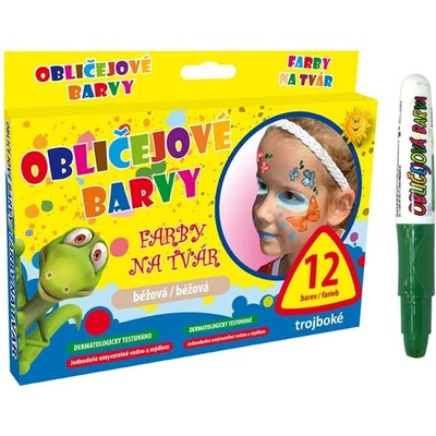 Farby na tvár MFP zelená