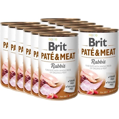 Brit Paté & Meat Rabbit 12 x 400 g