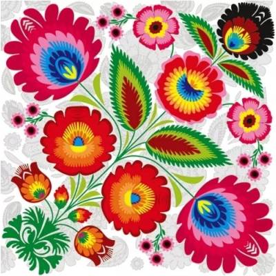 Villeroy & Boch Servítky Floral Folk Pattern 33x33 cm