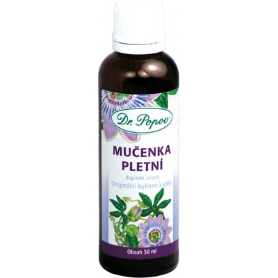 Dr.Popov Mučenka pletní originální bylinné kapky 50 ml
