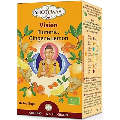 Hari Tea Bio HARI Čaj 6. AJNA a 7. SAHASRARA Čakra 3. okoa koruna čaje 16 x 2 g