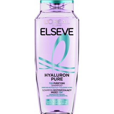 L'Oréal Paris Elseve Hyaluron Pure čisticí šampon 400 ml