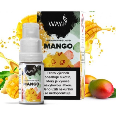 WAY to Vape Mango 10 ml 3 mg