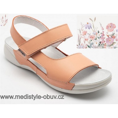 Medistyle dámská sandál Timea oranžová