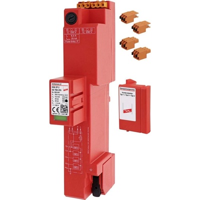DEHN 909640 DSH ZP 2 SG TNS 255 kombinovaný chránič proti prepätiu Přepětová ochrana pre: zbernice 40 mm 1 ks