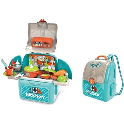 Buddy Toys BGP 2115 Batoh kuchynka 21 x 40 x 29 cm set stolík v batohu