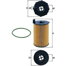 Olejový filter MAHLE OX 420D OX 420D