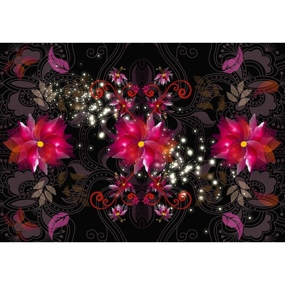 Preinterier FT2755 Fototapeta na stenu Magické kvety vlies 104cm x 70cm