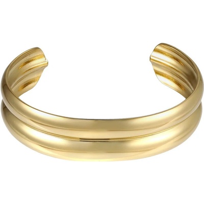 Free Style Náramek bangle z chirurgické oceli zlatý MBSG20GD