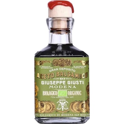 GIUSTI Modena 1605 Balzamikový ocet 3 GOLD MEDALS ORGANIC CUBICA 250 ml