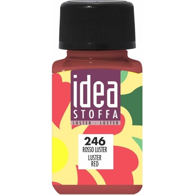 Maimeri Idea Stoffa farba na textil 60 ml lesklá červená