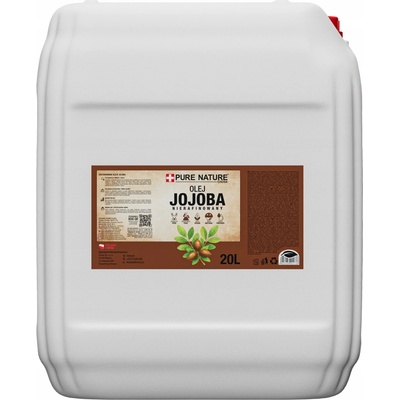 JOJOBOVÝ OLEJ PŘÍRODNÍ LISOVANÝ ZA STUDENA NERAFINOVANÝ 20 l – Hledejceny.cz