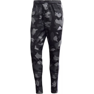 adidas pánské tepláky 3 Stripe Tiro Over Print pant černá – Hledejceny.cz