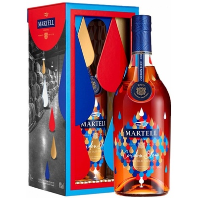 Martell Cordon Bleu Christoph Niemann Limited Edition 2023 Cognac 40% 0,7 l (holá láhev)