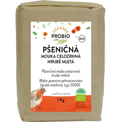 ProBio BIO MOUKA PŠENIČNÁ CELOZRNÁ HRUBÁ 1 kg