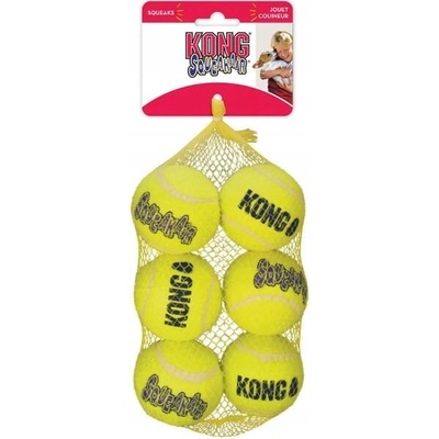 Kong squeakair pískacia loptička 6 cm 6 ks