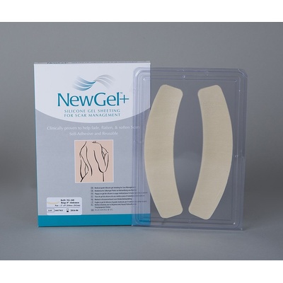 New Gel+ Béžová náplast na břicho 2 ks