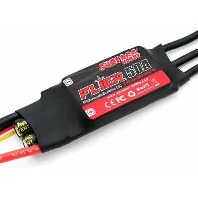 Regulátor otáček 50A Surpass FLIER V2 - 32 bit SBEC - 4A