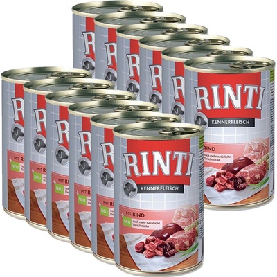 Rinti Kennerfleisch Hovězí 12 x 400 g