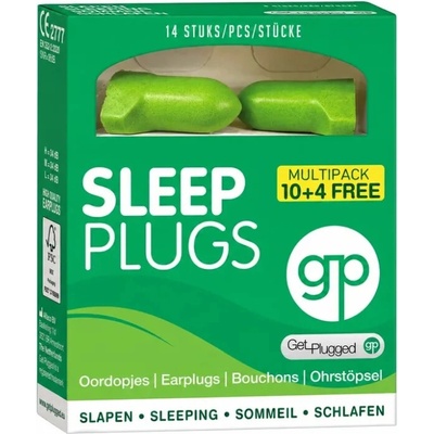 Get Plugged Sleep Plugs špunty do uší na spaní 14 ks