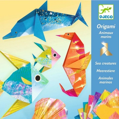 Djeco Origami Život v moři 20 x 20 cm 24 ks – Hledejceny.cz