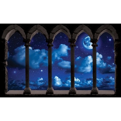 Preinterier FT5072 Fototapeta na stenu Kolonáda - nočná obloha vlies 152cm x 104cm