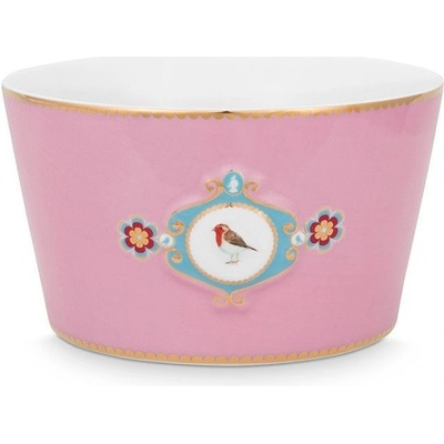 Pip Studio Love Birds Medallion mísa růžová 15 cm