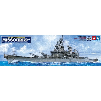 Tamiya US Battleship BB-63 Missouri Cca 1991 1:350