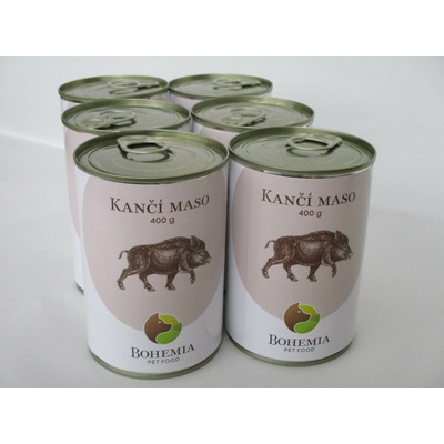 Bohemia Pet Food Kančí ve vlastní šťávě 6 x 400 g