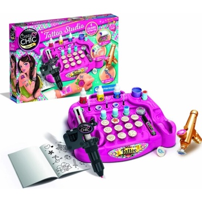 Clementoni Crazy Chic 18260 Tetovací sada pro děti